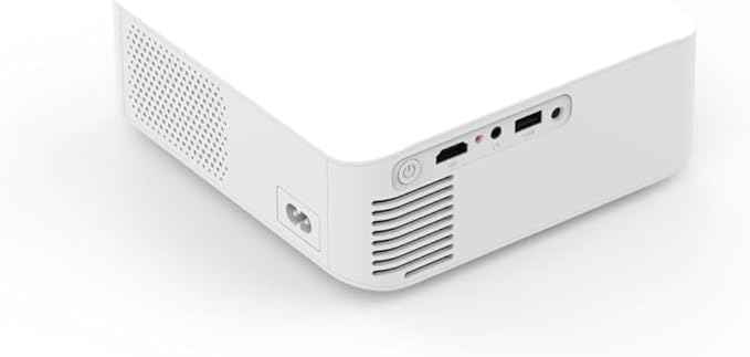 BOSS A5 Portable Projector | 1920×1080 Full HD | 4000 Lumens | Android OS, Wi-Fi & Bluetooth | HDMI, USB, Remote | Ceiling & Floor Mount | 12ft Screen |