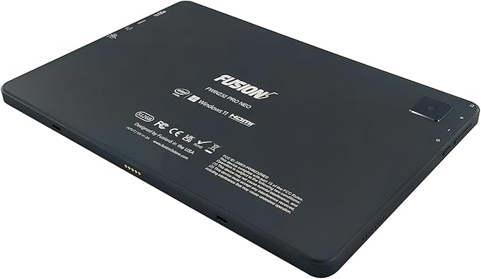 Fusion5 10.1” Windows 11 Professional Tablet PC - 16GB RAM, 512GB SSD, Intel 13th Gen, Full HD, USB C, Micro HDMI - 10 Inch Ultra Slim Windows Tablet Computer, Expandable Storage