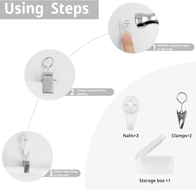HZOHNAGO Mountain Tapestry Misty Green Forest Mountain Pattern Printed Wall Tapestry Wall Hanging for Bedroom Living Room Dorm 80" W x 60" H