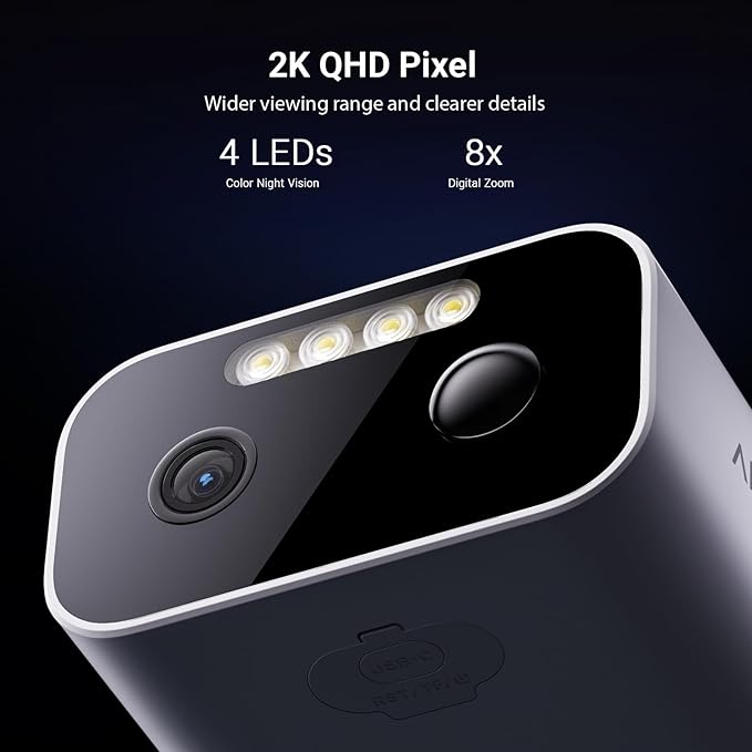 GU11 Add on Camera, Requires Home Station, Applies Only to 2-Cam-Kit, Up to 4 Cameras Connected to 1 Home Station