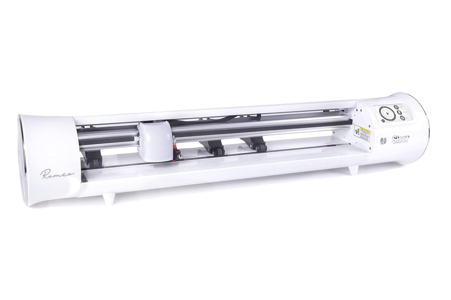 Siser Romeo High-Definition Cutter - 24" Professional Cutting Machine for Vinyl, Paper, and More â WiFi Compatible with Windows & Mac - Includes Leonardo Design Studio Software, Roll Holder Accessory