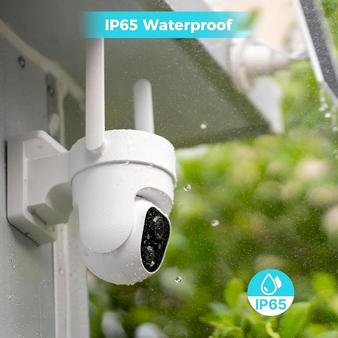 Sovmiku 2CQ3 4G LTE Cellular Security Camera Wireless Outdoor, $14.9/Month for Unlimited Data, Easy to Setup, IP65 Waterproof,No Wi-Fi Surveillance Cam Two Way Audio, Color Night Vision, 32GB Included