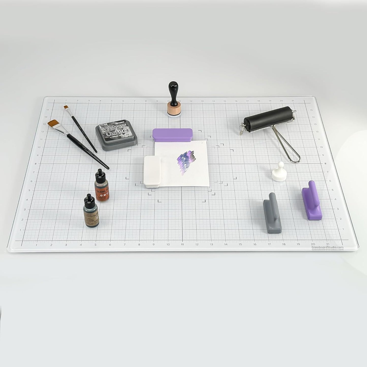 Glassboard Studio Mega Magnets - Neodymium - Heavy Duty, Colorful, Ergonomic, Ideal for Crafting, Quilting, and as Magnetic Knife Holders (12, Ice Blue Pawn)