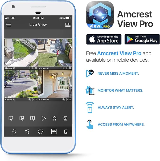 Amcrest 4MP Outdoor PTZ POE + AI IP Camera Pan Tilt Zoom (Optical 25x Motorized) Security Speed Dome, Human and Vehicle Detection, IVS, Face Detection, Auto Tracking, POE+ (802.3at) IP4M-1068EW-AI