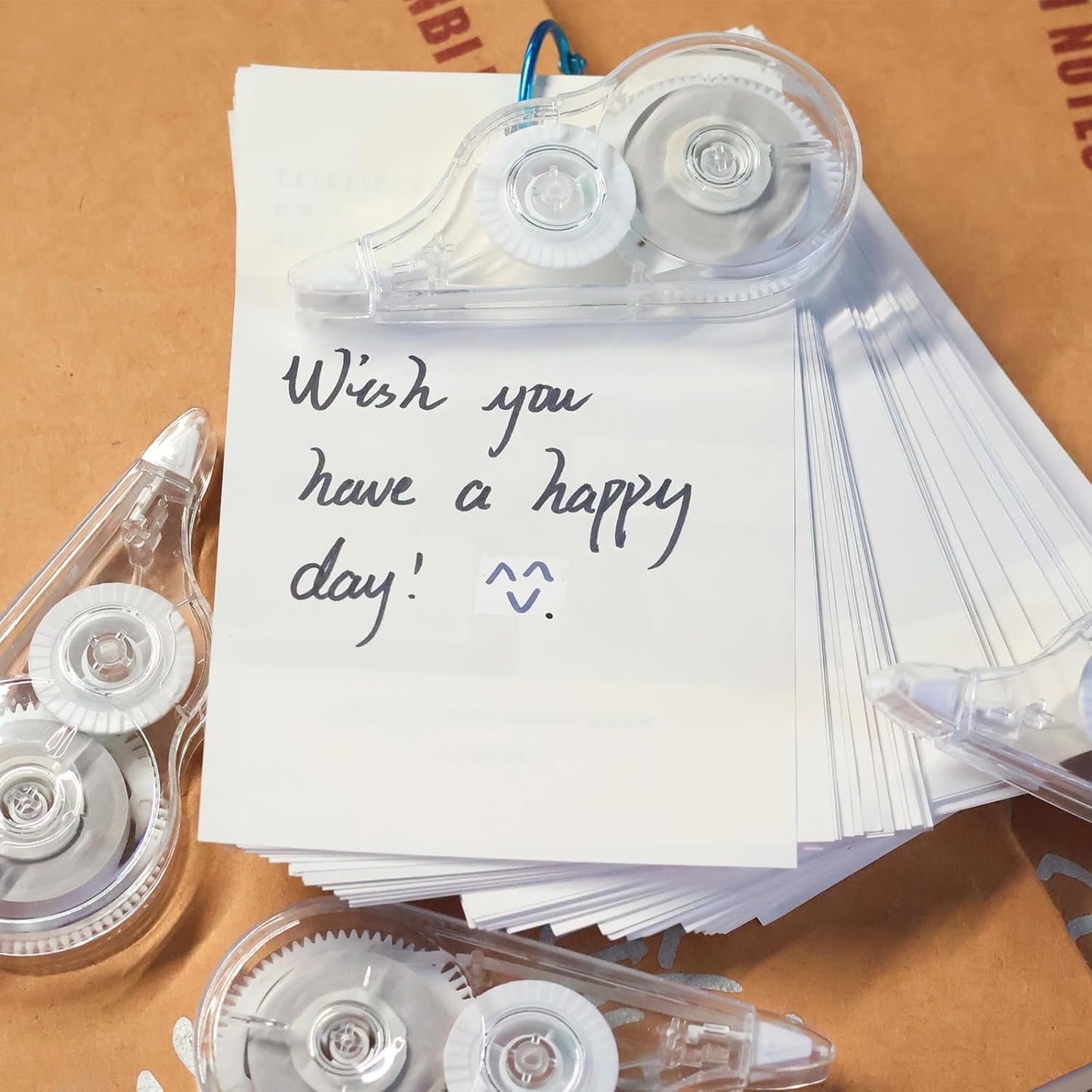 20 Pcs 39.4 Ft Clear Correction Tape, White Wrong Out Tape Roller Bulk for Noting, Teacher Supplies, School, Office