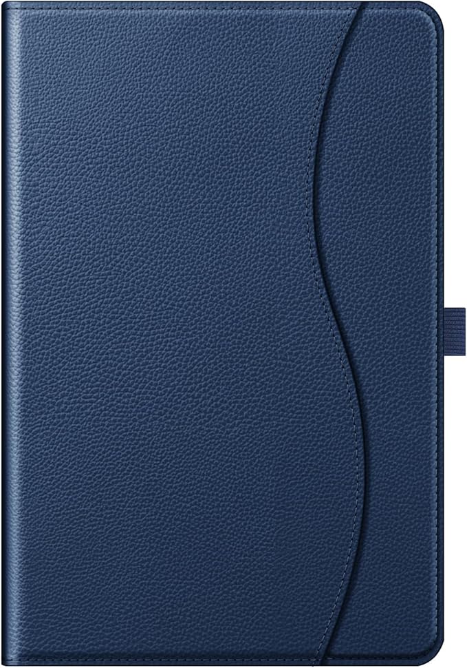 Fintie Case for Samsung Galaxy Tab A9 Plus/A9+ 5G 11 Inch 2023 Model (SM-X210/X216/X218), Multi-Angle Viewing Smart Stand Back Cover with Pocket Auto Wake/Sleep, Navy
