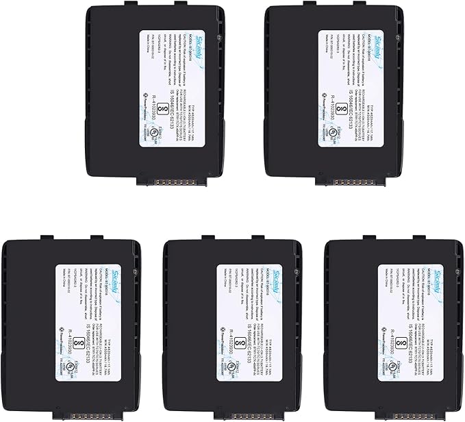 5PCS BT-000318 Replacement Battery for Zebra for Symbol TC55 TC77 TC70 TC75 TC70x TC700H TC700K TC72 TC720L TC75X 82-171249-02 BTRY-TC7X-46MA2 Barcode Scanner