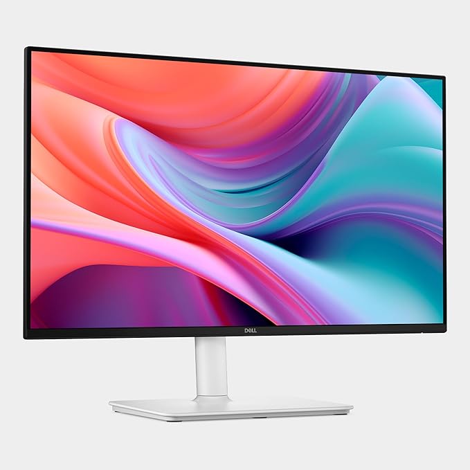 Dell 24 Plus Monitor - S2425HSM - 23.8-inch FHD (1920x1080) 144Hz 1ms Display, 2 x 3W Speakers, HDMI Connectivity, Height/Tilt/Pivot/Swivel Adjustability, AMD FreeSync - Ash White