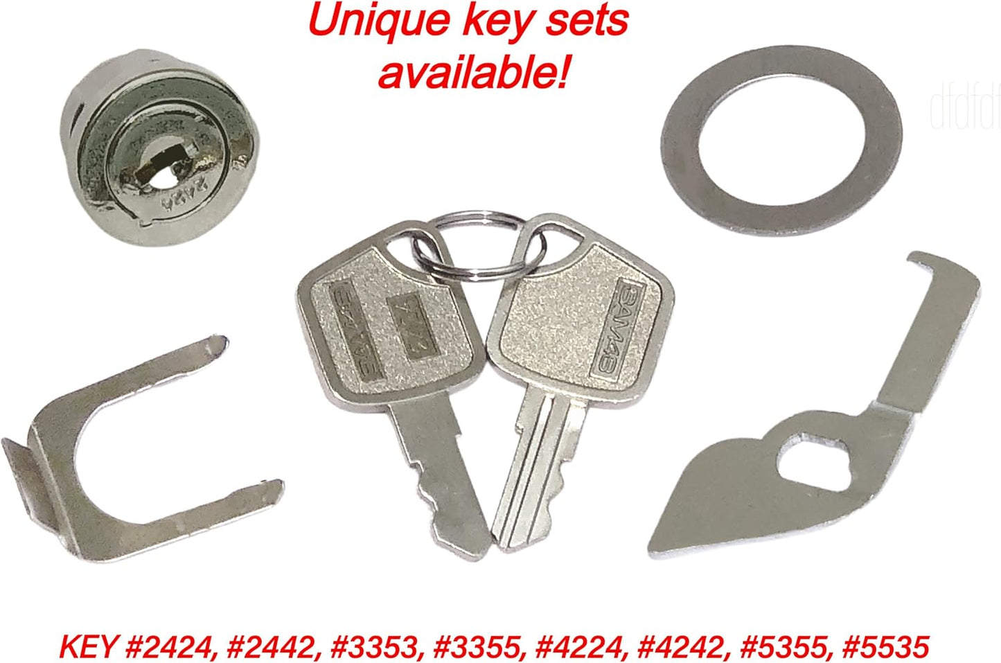 SAM4s Lock Set with Two Keys