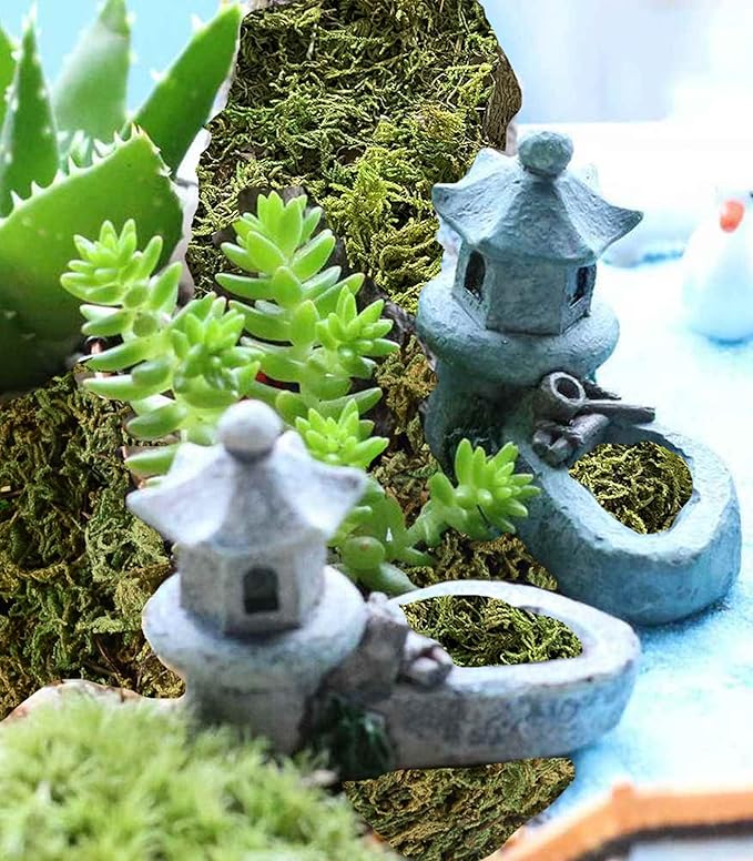 35 OZ Fake Moss for Potted Plants Artificial Moss for Fake Plants Faux Moss for Planters Decorative Moss for Craft and Home Decor…