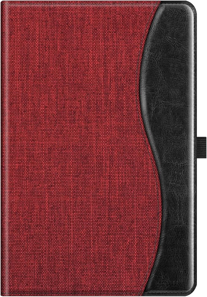 Fintie Case for Samsung Galaxy Tab A9 Plus/A9+ 5G 11 Inch 2023 Model (SM-X210/X216/X218), Multi-Angle Viewing Smart Stand Back Cover with Pocket Auto Wake/Sleep, Wine