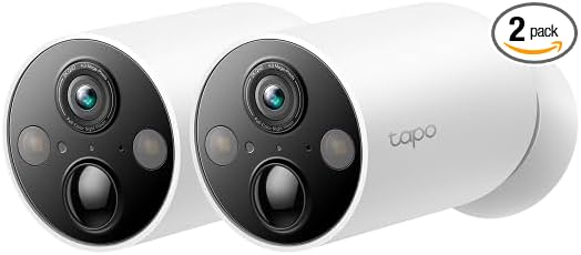 Tapo MagCam, 2025 Wirecutter Best Outdoor Security Camera & PCMag Editors’ Choice, 2K, Battery, Magnetic Mount Wireless Camera, 150° FOV, SD/Cloud Storage, Person/Vehicle Detection, 2-Pack