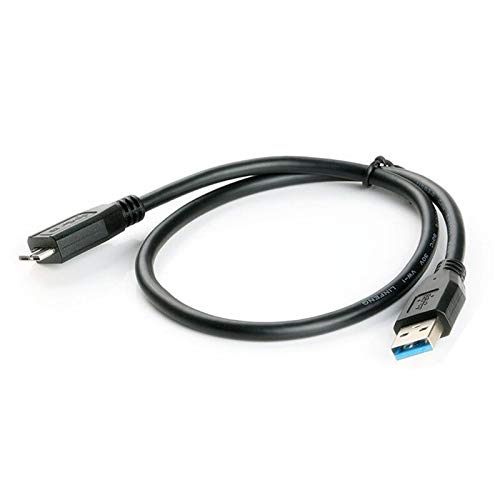 USB 3.0 Data Cable Cord for Western Digital WD My Book External Hard Drive Canon powershot, Live Wiev Camera (1.6Ft)