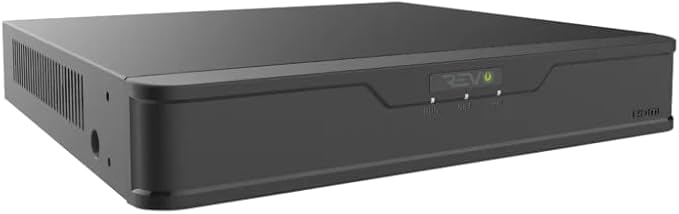 Revo Hybrid 8CH 4K Security System, 2TB Video Surveillance Grade HDD, 4X 4K Indoor/Outdoor IR Cameras with Built-in Microphone, Remote Viewing via Smartphone, PC and MAC (no Monthly fees)