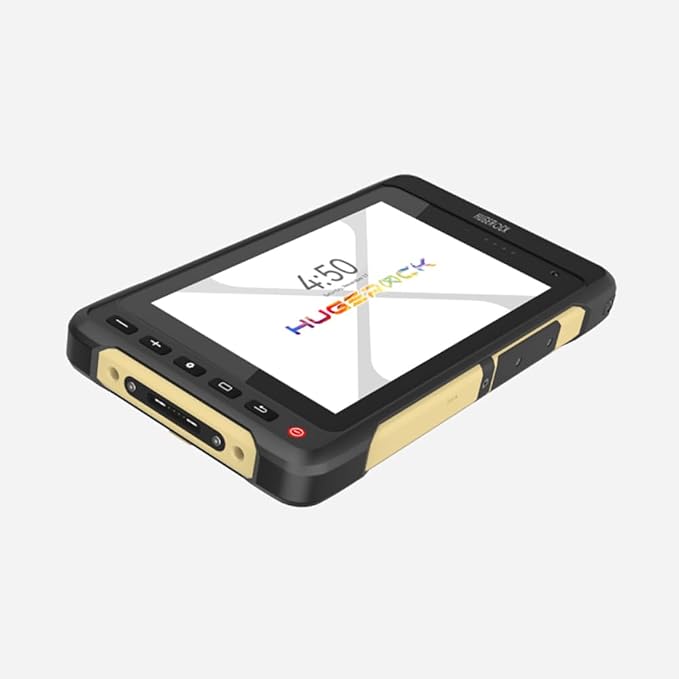 HUGEROCK X70 Rugged Android Tablet 7 Inch - 2600nits High Brightness GPS Tablet for Motorcycle Navigation, Waterproof Shockproof Outdoor Android 13 Tablets, 8GB+128GB, RS232, SMA External Antenna