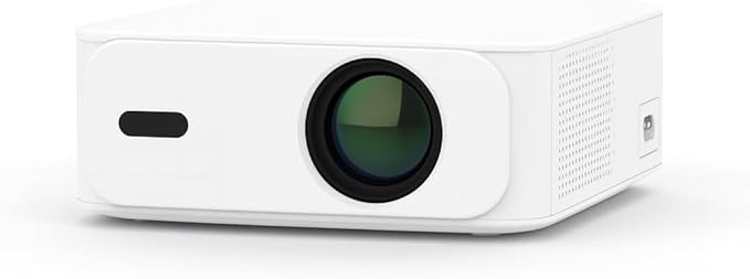BOSS A5 Portable Projector | 1920×1080 Full HD | 4000 Lumens | Android OS, Wi-Fi & Bluetooth | HDMI, USB, Remote | Ceiling & Floor Mount | 12ft Screen |
