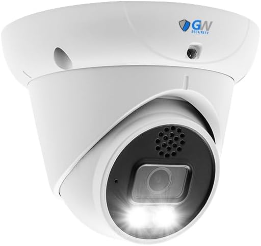 GW Security 32 Channel 4K NVR 5MP H.265 IP Surveillance Security Camera System with 24-Piece Super HD 1920P Weatherproof Microphone PoE Security Dome Cameras, AI Human Detection
