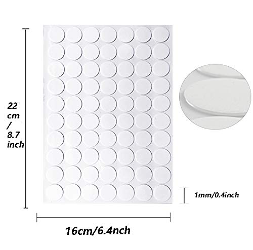 Clear Sticky Tack Adhesive Poster Tacky Putty Removable Round Putty Double-Sided Round No Traces Adhesive Sticke for Festival Decoration（770）