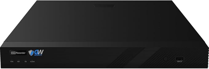 GW Security 8MP Full Time Color Night Vision Security Camera System with AI Face/Human/Vehicle Detection, 16CH 4K DVR and 16 x 3840TVL 8MP Outdoor Microphone Home Coaxial CCTV Cameras, 4TB Hard Drive