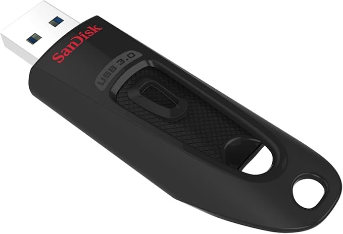 SanDisk 16GB Ultra 130MB/s USB 3.0 Flash Drive SDCZ48-016G Bundle with (1) GoRAM Black Lanyard (16GB, 5 Pack)