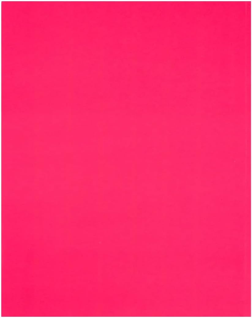 JAM PAPER Custom Printed Semi-Gloss Folders with Round Corner Pockets - Personalized Logo & Text - 12pt C1S - Pink - 100/Pack