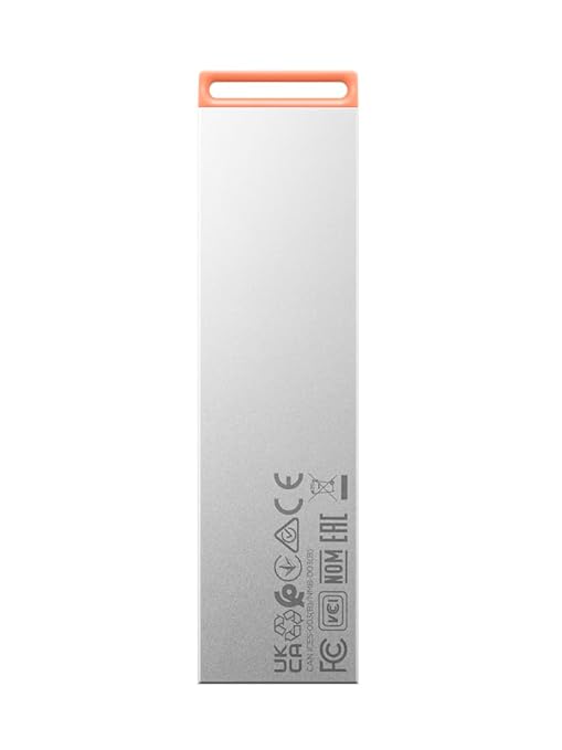 Lenovo PS8S 1TB Portable SSD, Up to 1050MB/s Read, 1000MB/s Write, USB 3.2 USB-C, Slim Lightweight (40g) Aluminum Body, Reliable Storage for PC/Mac & Android