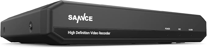 SANNCE 16CH 1080P DVR Recorder with Email Alert and Motion Detect Function, 1080P HDMI Ouput, NO HDD and Camera Included