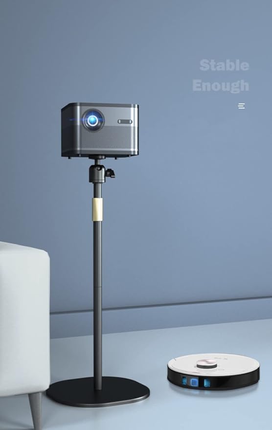 Projector Stand - Adjustable Height Universal Ceiling Mount Compatible with EPSON, XGIMI, VANKYO, Jinhoo, AuKing