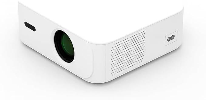 BOSS A5 Portable Projector | 1920×1080 Full HD | 4000 Lumens | Android OS, Wi-Fi & Bluetooth | HDMI, USB, Remote | Ceiling & Floor Mount | 12ft Screen |