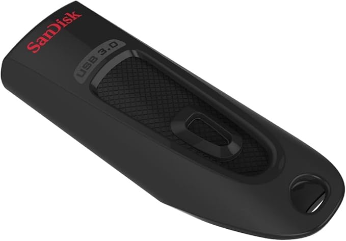 SanDisk 16GB Ultra 130MB/s USB 3.0 Flash Drive SDCZ48-016G Bundle with (1) GoRAM Black Lanyard (16GB, 5 Pack)
