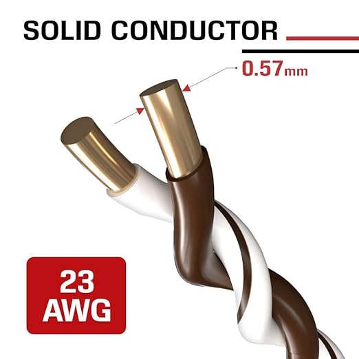 Dripstone CAT6 Ethernet Cable 1000ft Bulk Network LAN Wire 23AWG Solid UTP 550MHz High-Speed Internet Cable Gaming, Streaming, Office, Home Use, Pull Box, Cat6 Bulk, Stable Connectivity - Brown