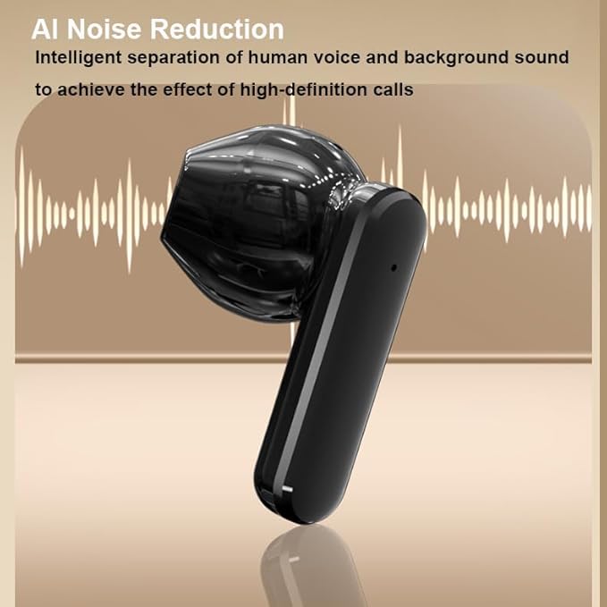 Language Translator Earbuds, Two-Way Instant Language Translator Real Time with APP for 130 Languages,Fast Reaction Translation Device (Black-2)