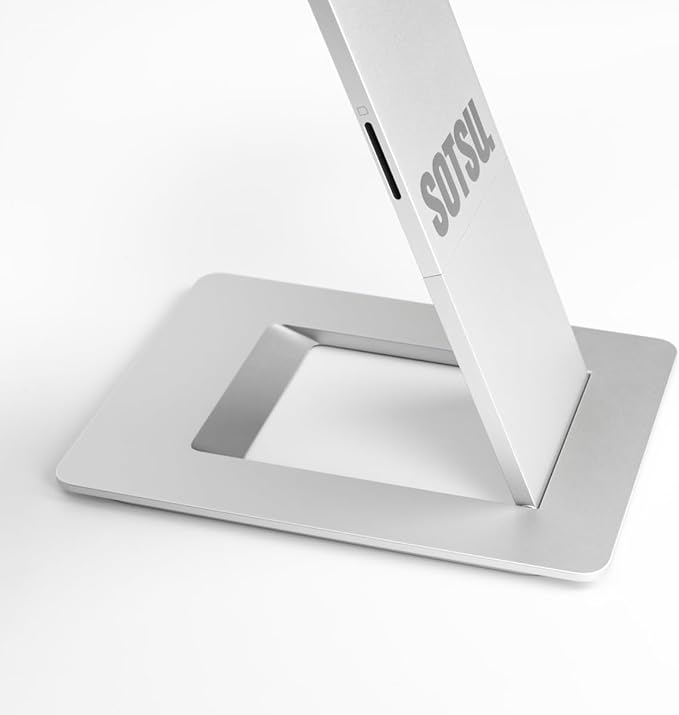 SOTSU FlipAction Elite 16" Portable Monitor | 4K | Super Compact | Pivot Rotate | 3840x2400 DCI P3 | 60Hz | 450 Nits | Full Metal CNC | Perfect Match for Mac and Windows (Silver)