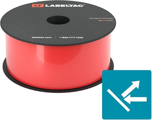 LabelTac LT4/LT4P/LTPX Reflective Tape Supply 2" x 75' Red