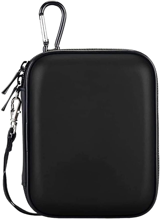 Lacdo Hard Drive Carrying Case for Seagate Portable/Seagate One Touch/Game Drive for PS5 / Ultra Touch Portable External Hard Drive HDD 1TB 2TB 4TB 5TB USB 3.0 Shockproof Travel Bag, Black | HDD, USB 3.0, Shockproof, Travel Bag, Black