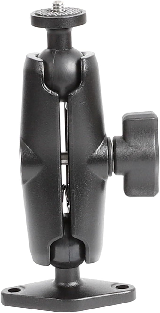 xik 1/4"-20 Thread Camera Mount Holder for Wall/Desk/Car/Boat,AMPS Standard Hole Installation，Fits DSLR, CCTV, Action Cam, Projector, Security Camera