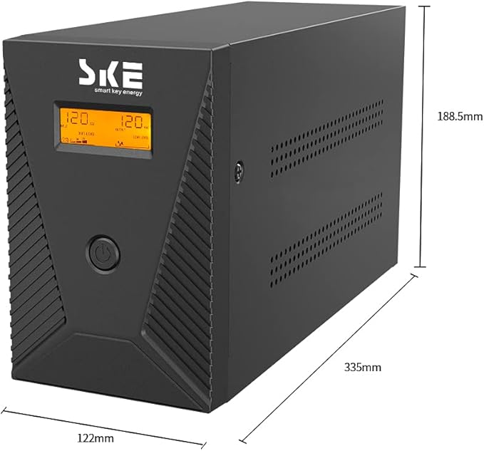 1500VA/900W Ups Battery Backup and Surge Protector,Computer Uninterruptible Power Supply Units,SKE Ups Power Supply,SK1500