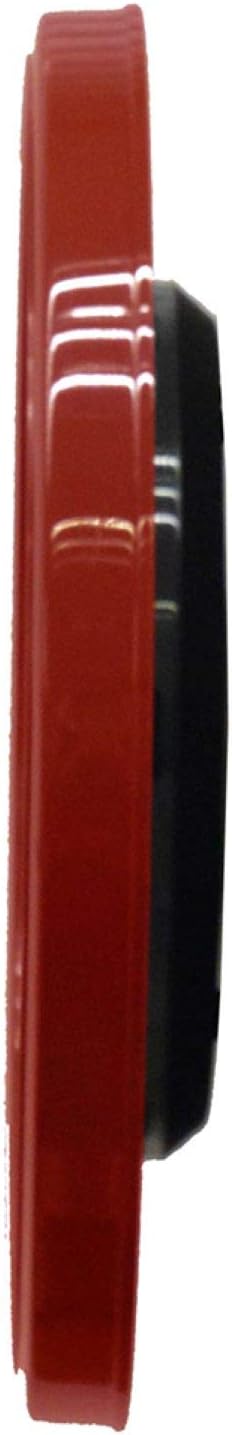 Seiko Non Ticking Home, Office Wall Clock, 12 Inches, Red