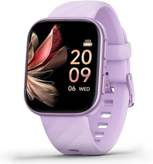 FITVII Health & Fitness Tracker (Answer/Make Calls), Smart Watch with 24/7 Heart Rate and Blood Pressure, Sleep Tracking, Blood Oxygen Monitor, 120+ Sport Modes Activity Tracker for Women Men