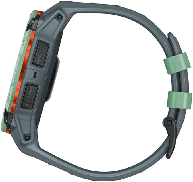 Garmin Instinct® 3 50mm, AMOLED Display, Rugged Outdoor GPS Smartwatch, Metal-Reinforced Bezel, Built-in Flashlight, Up to 18 Days of Battery Life, Neo Tropic/Twilight