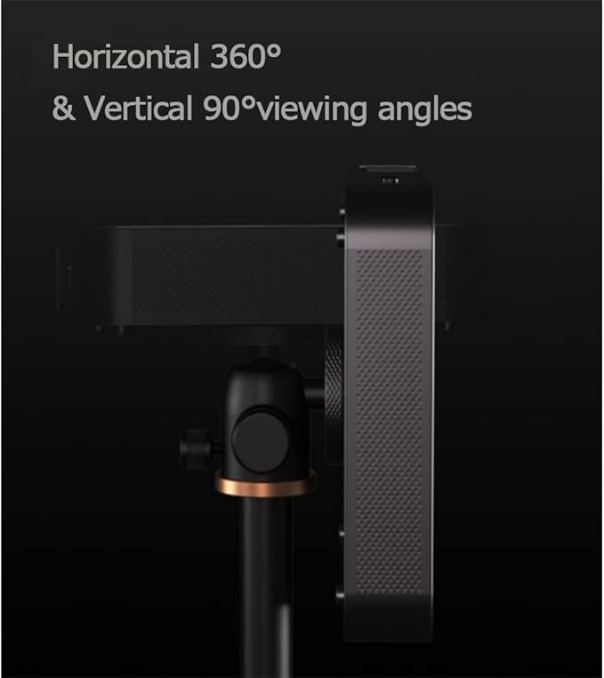 Projector Stand, Universal Projector Mount, 360° Rotatable, Height Adjustable, Projector Ceiling Mount Compatible with Video Projector Vlog DVR Camera for Home Office