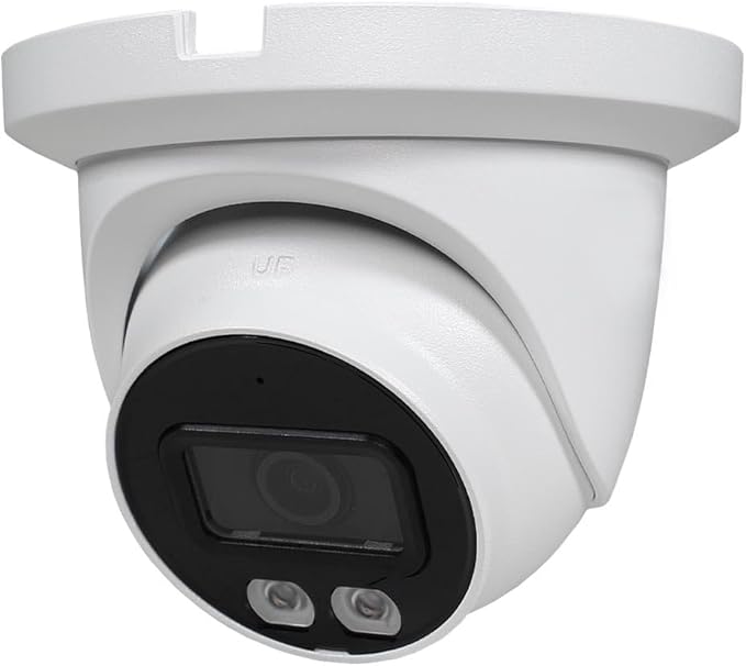 R-Tech 4K Smart Dual Illuminators Fixed-Focal Eyeball Camera, HDCVI 1801-IL Series, IP67, 3.6mm Lens, 40m IR & Warm Light, 120dB WDR, Smart Dual Light Technology