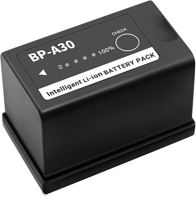 Replacement Battery for Canon BP-A30 Compatible with EOS C200,EOS C70,C200B,C220B,EOS C300 Mark II,C300 MK III,C500 Mark II,X605 XF705 4K UHD(A30)