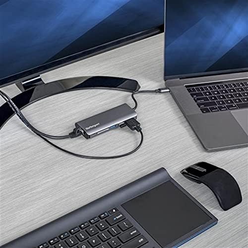 StarTech.com USB C Multiport Adapter - HDMI - SD Reader - 2xA 1xC - PD 3.0 - Docking station - USB-C - GigE
