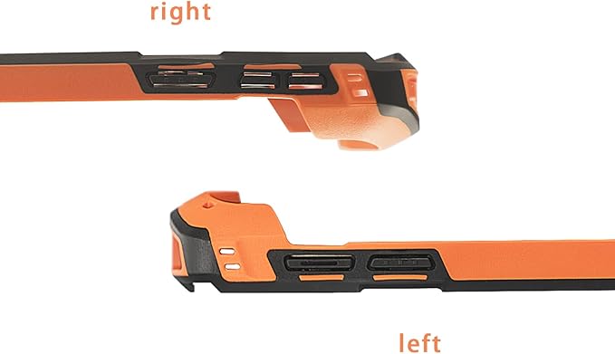 Protective Cover Case Rugged Boot with Hand Strap for Zebra TC51 TC52 TC56 TC57 TC510K,Case for Handheld Barcode Touch Mobile Computer,Scanner Accessories (Orange)
