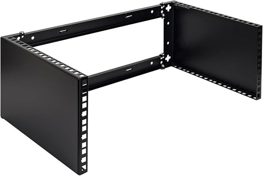 RackPath 4U Wall Mount Network Rack - Patch Panel Bracket for Server and Network Equipment – 11.25 inch Deep – Heavy Duty 150lbs Capacity