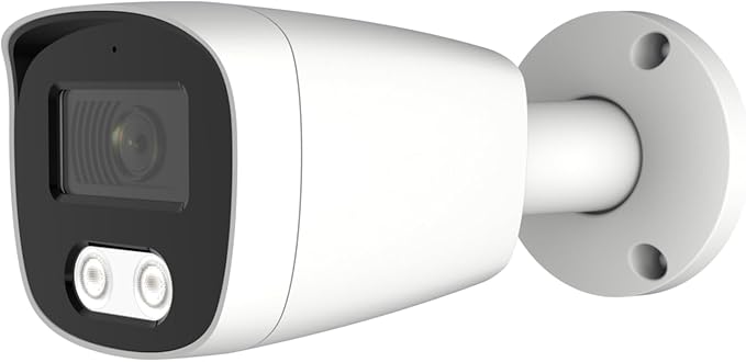 GW Security 32 Channel 12MP NVR 4K Security Camera System with 24 x 8MP PoE Spotlight Color Night Vision Outdoor/Indoor Microphone Bullet Cameras, Smart AI Human/Vehicle Detection
