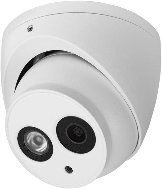 R-Tech 2MP 4-in-1 AHD/CVI/TVI/Analog Outdoor/Indoor Turret Dome Camera with Matrix IR Night Vision – 2.8mm Fixed Lens – White
