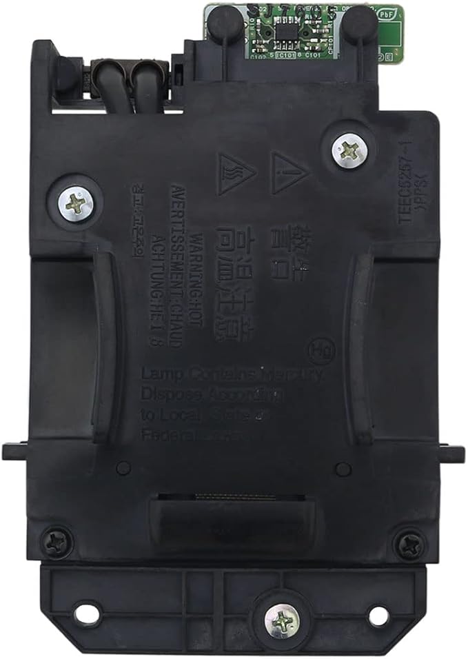 Jaspertronics OEM ET-LAD10000 Lamp & Housing for Panasonic Projectors with Original Specification and Full lifespan Bulb Inside - 1 Year Warranty