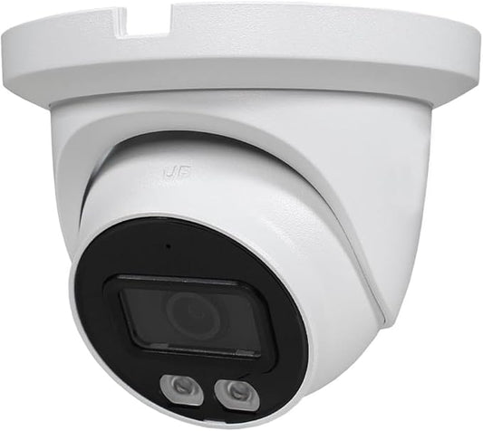 R-Tech 2MP Smart Dual Light HDCVI Fixed-Focal Eyeball Camera, Full-Color Night Vision - 4 Pack